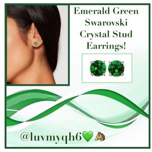 Swarovski Crystal Stud Earrings
